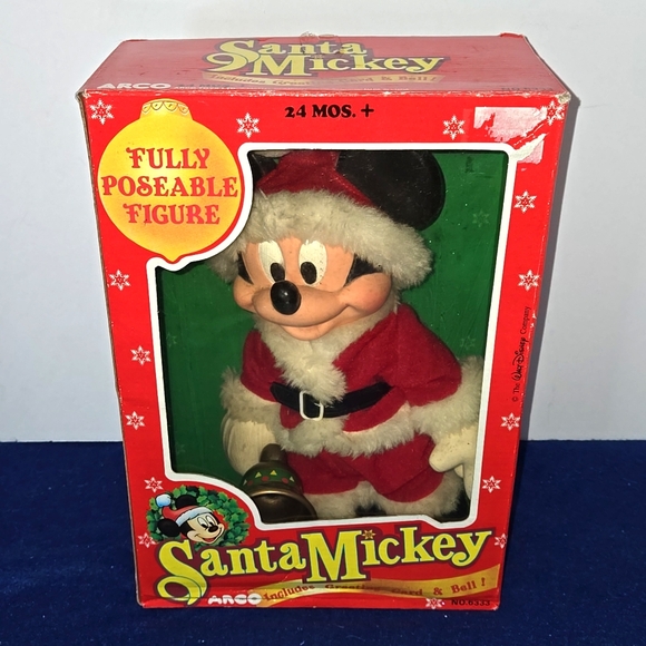 Vintage Mickey Mouse Holiday Bell Figurine 11" High - Picture 6 of 9